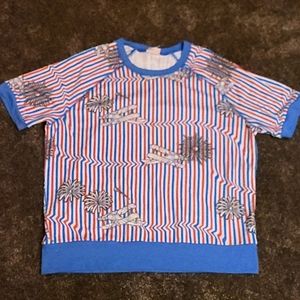 Trippy looking vintage inspired light sweatshirt